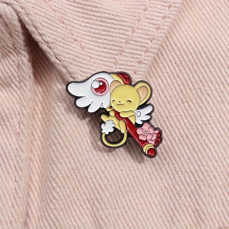 Broche de Anime para Sombrero, Mochila, Ropa