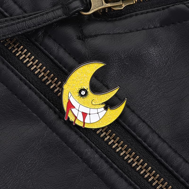 Insignia de Esmalte Inspirada en Manga "Devorador del Alma Luna"
