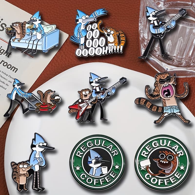 Juego de 9 piezas de personajes de anime diseñados, correas periféricas, insi...