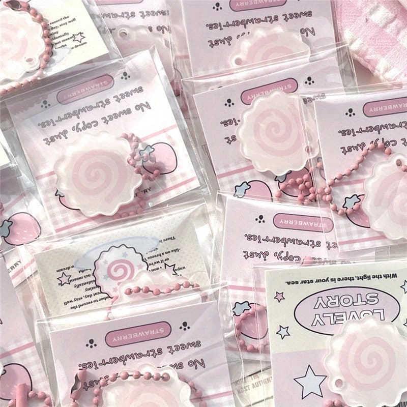 Colgante de Estilo Japonés con Calamar Rosa para Quemar