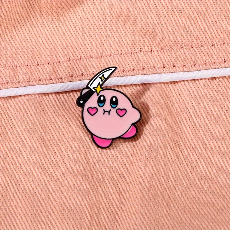 YAOJIE Mono de caricatura lindo de aleación broche, hebilla de pañuelo de esm...