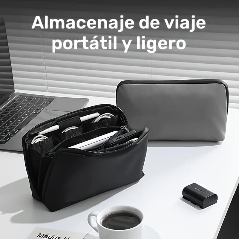 Bolsa dentro de bolsa, neceser de almacenamiento: Neceser de almacenamiento d...