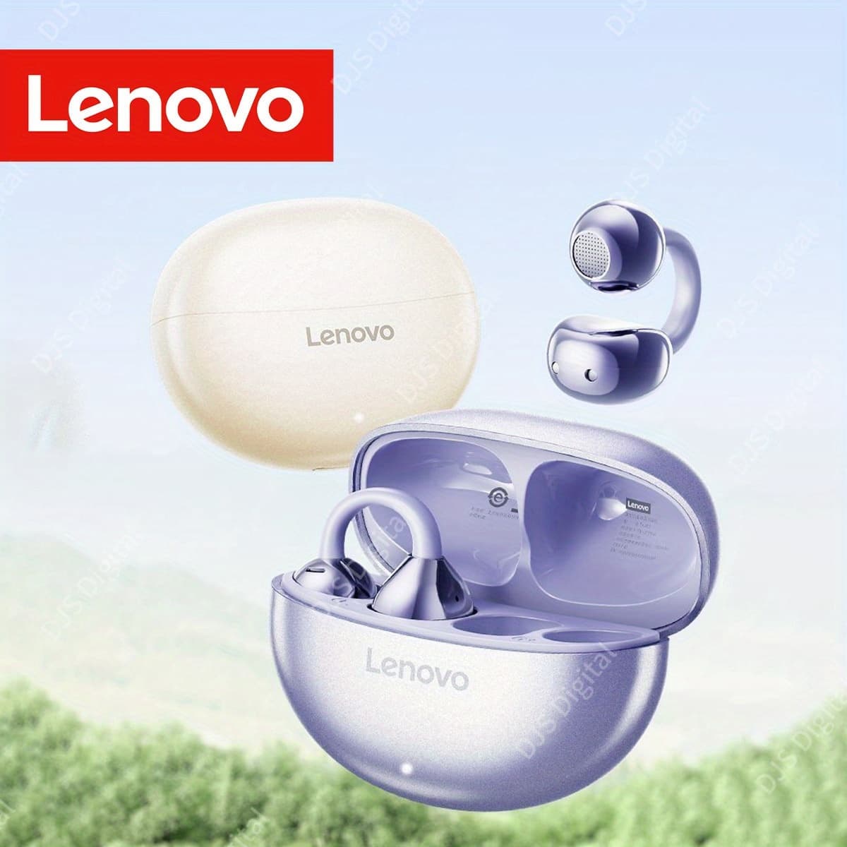 Lenovo TA410 2025 Nuevos Modelos Audífonos Inalámbricos con Clip Tendencia, R...