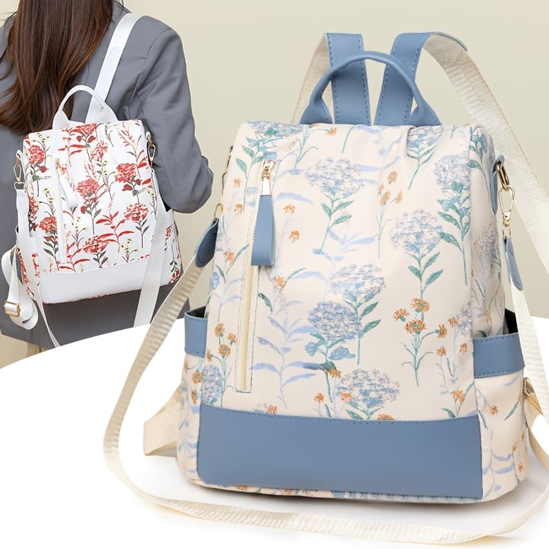 Mochila Multifuncional de Gran Capacidad para Mujeres, Bolso Escolar Práctico...